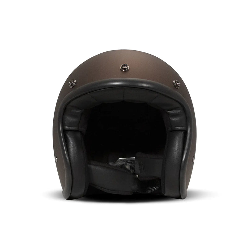 DMD Offener Retro-Metallic-Motorradhelm