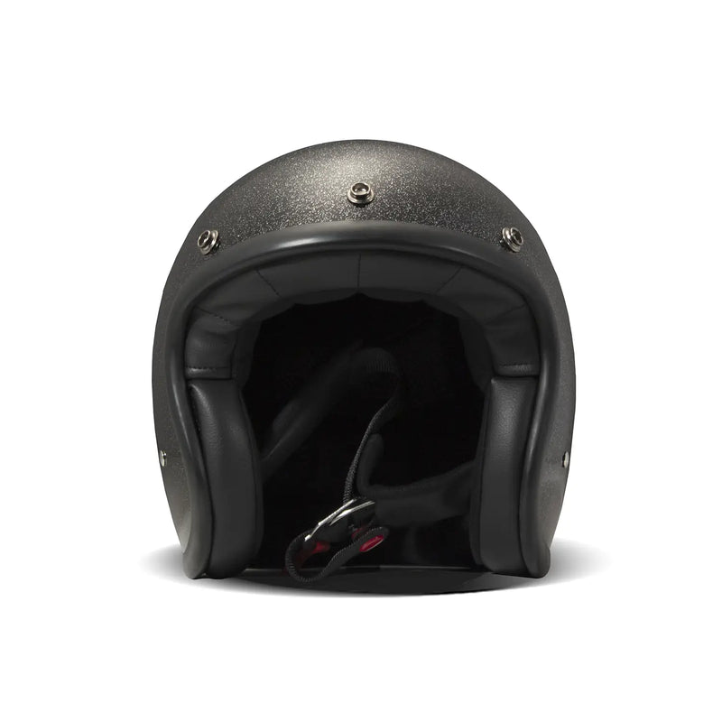 DMD Offener Retro-Metallic-Motorradhelm