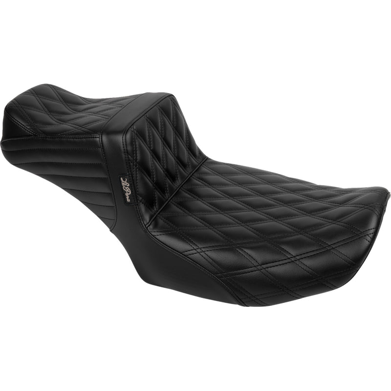 Le Pera Tailwhip 2-Up Daddy Long Legs Extended Seat für Harley