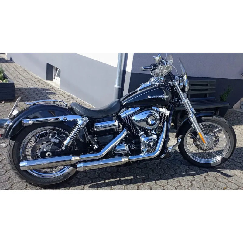 Miller Nebraska Euro 3/4 Slip-On Schalldämpfer für Harley