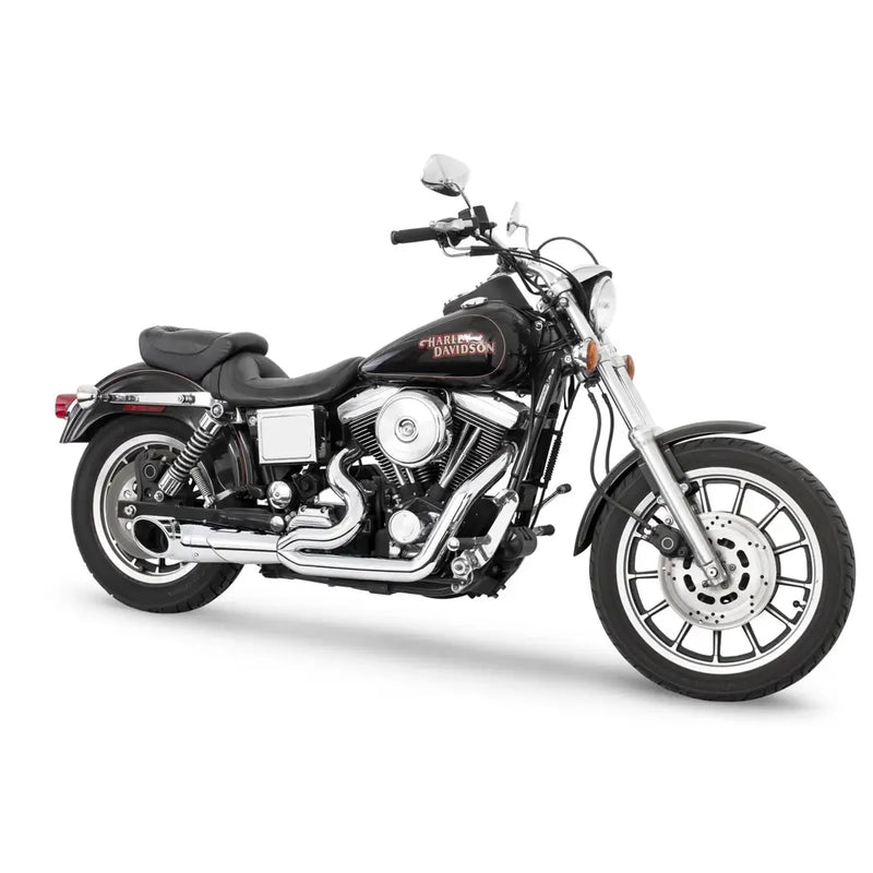 Freedom Performance Shorty Turn Out 2-into-1 Auspuff für Harley