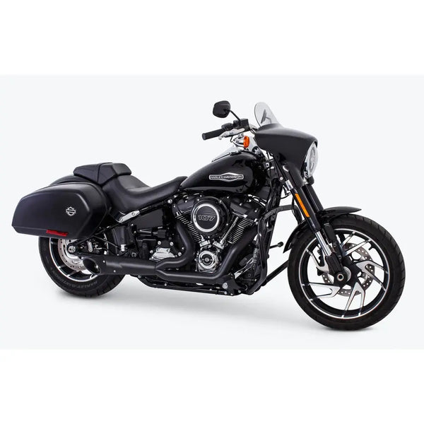 Freedom Performance Shorty Turn Out 2-into-1 Auspuff für Harley