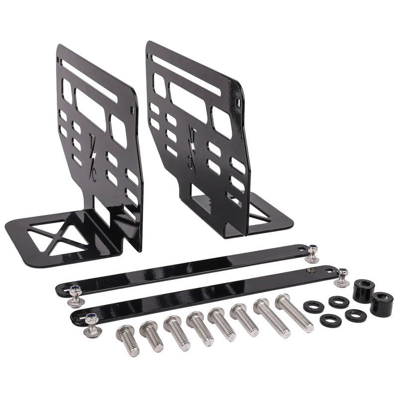 Thrashin Supply Hartmontage-Satteltaschenhalterungen für Harley