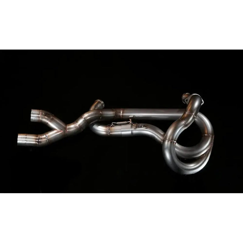Mad Twisted 2-into-1-into-2 Auspuffanlage für Harley