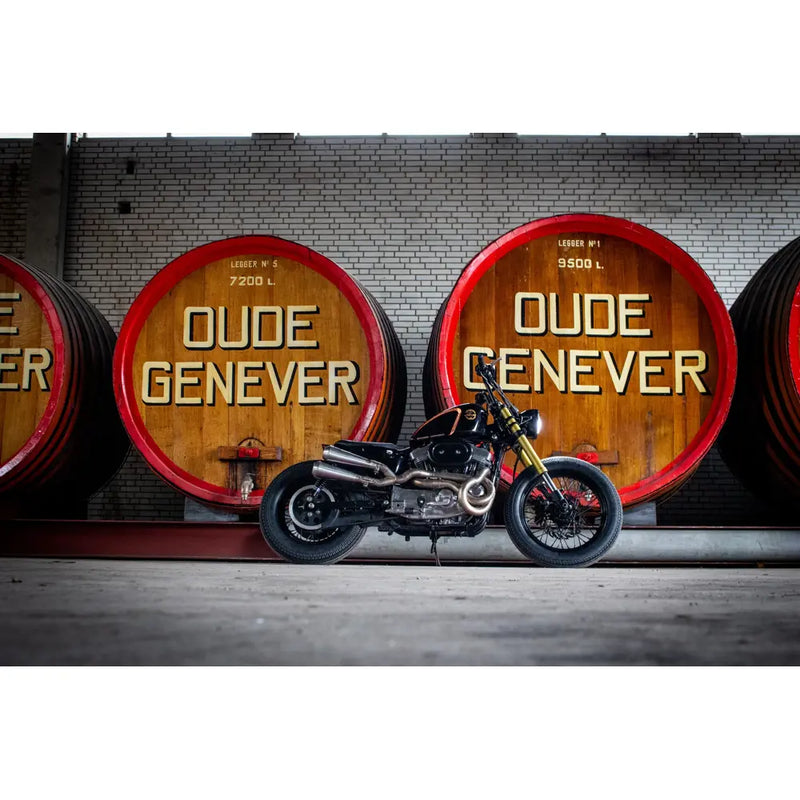 Mad Twisted 2-into-1-into-2 Auspuffanlage für Harley