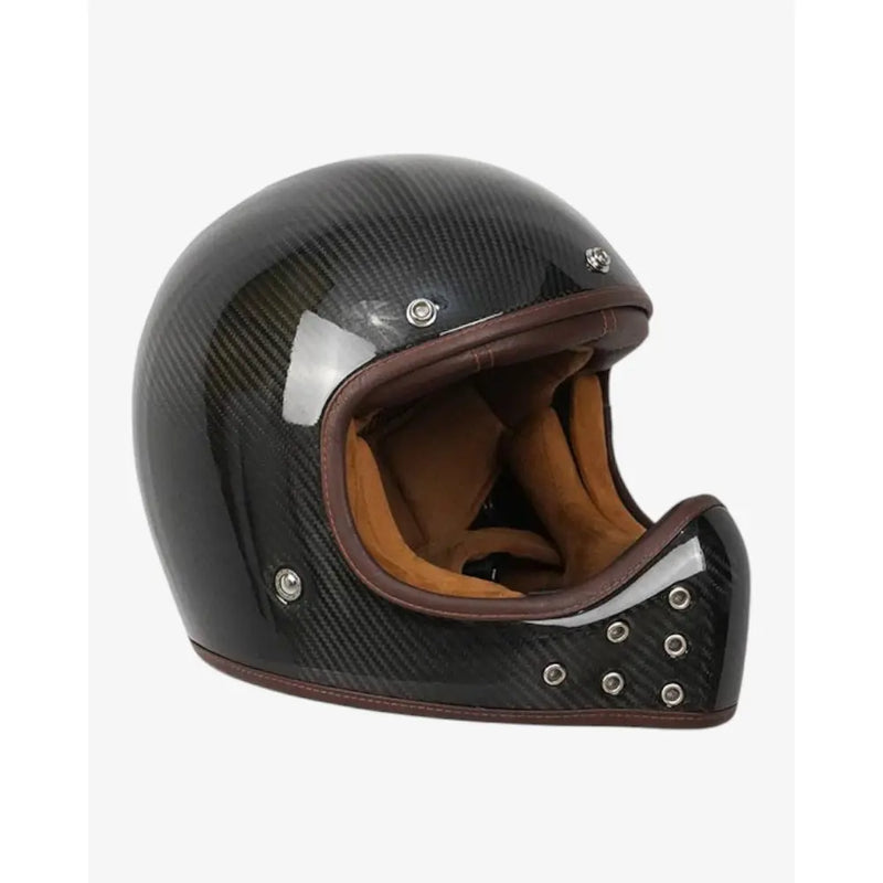 By City The Rock Retro Motocross Motorradhelm