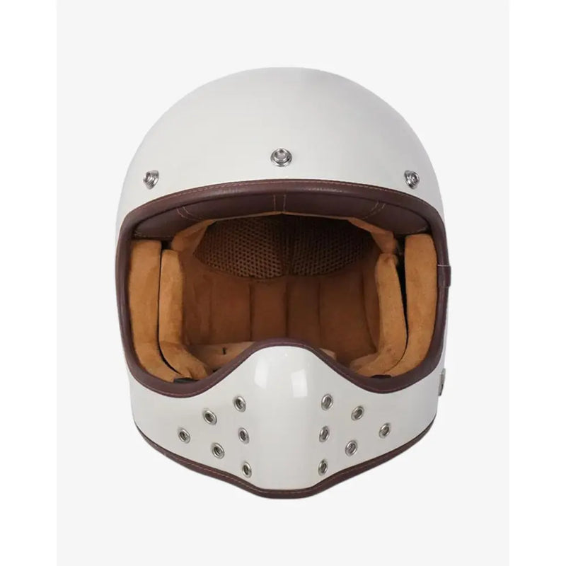 By City The Rock Retro Motocross Motorradhelm