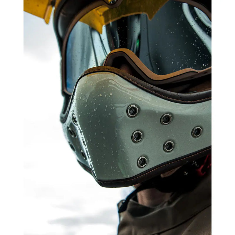By City The Rock Retro Motocross Motorradhelm