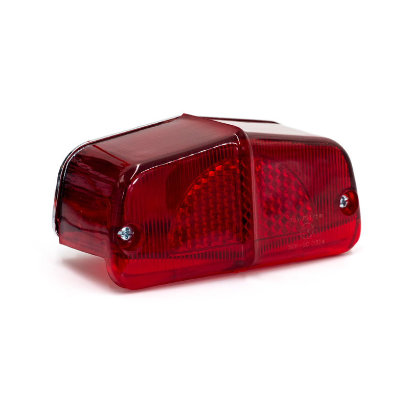 SMP Lucas Classic Motorradrücklicht Chrom