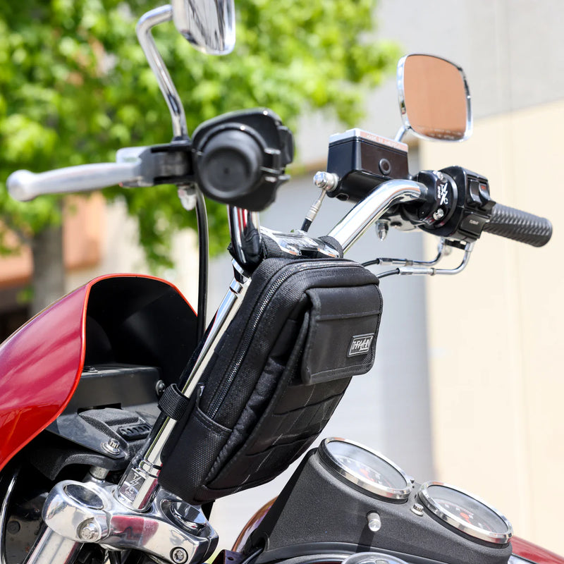 Thrashin Supply Motorrad-Lenker-Tasche Slim