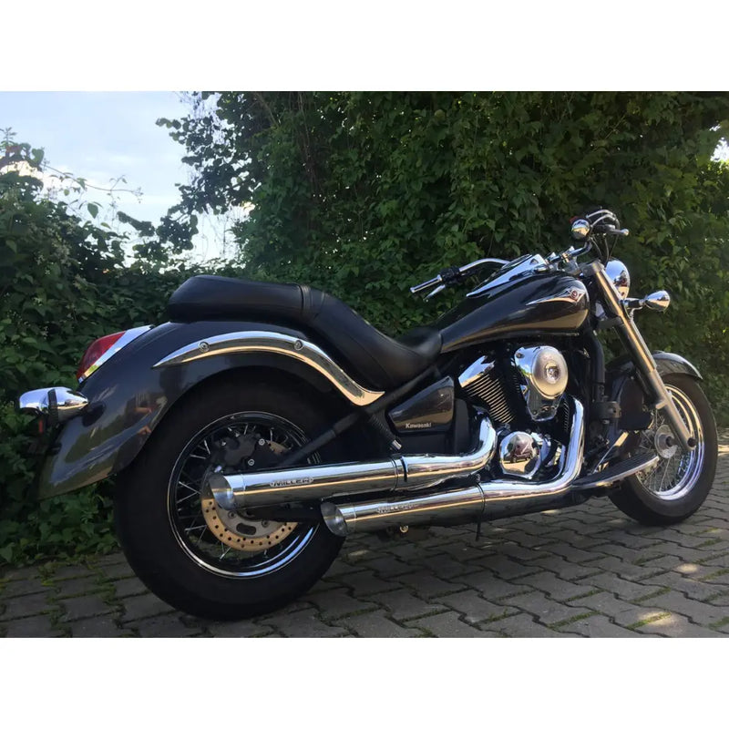 Miller Challenger Euro 3 Slip-On-Schalldämpfer für Kawasaki