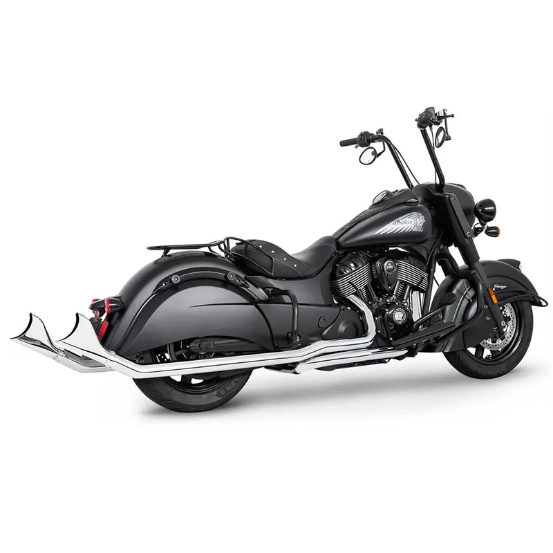 Freedom Performance Sharktail True Duals Auspuff für Indian