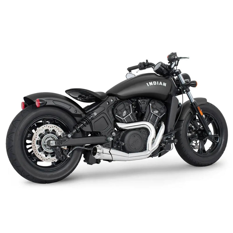 Freedom Performance Shorty American Outlaw 2-into-1 Auspuff für Indian