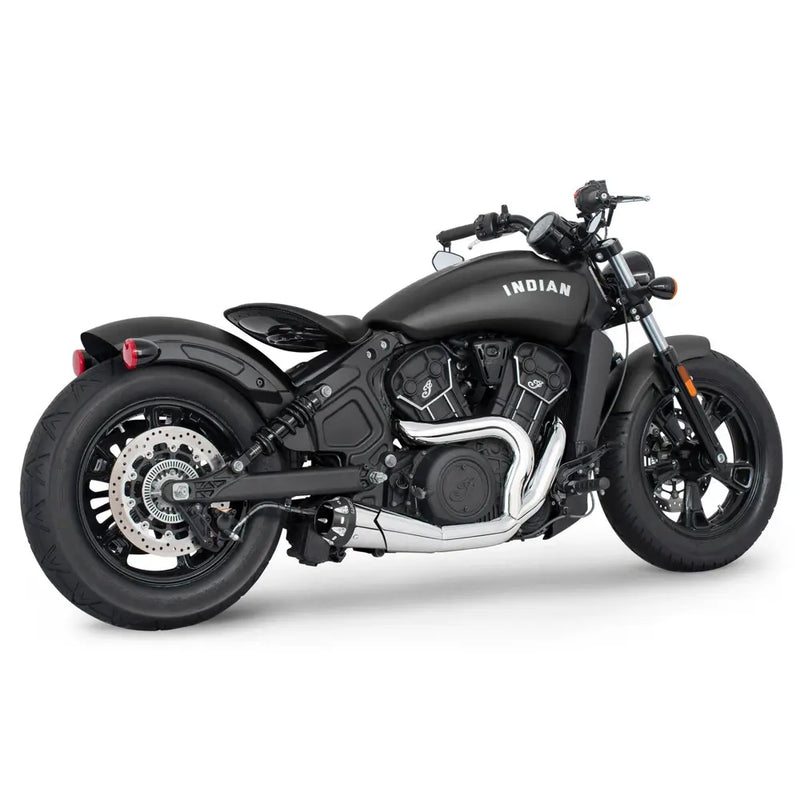 Freedom Performance Shorty American Outlaw 2-into-1 Auspuff für Indian