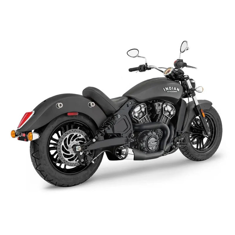 Freedom Performance Shorty American Outlaw 2-into-1 Auspuff für Indian