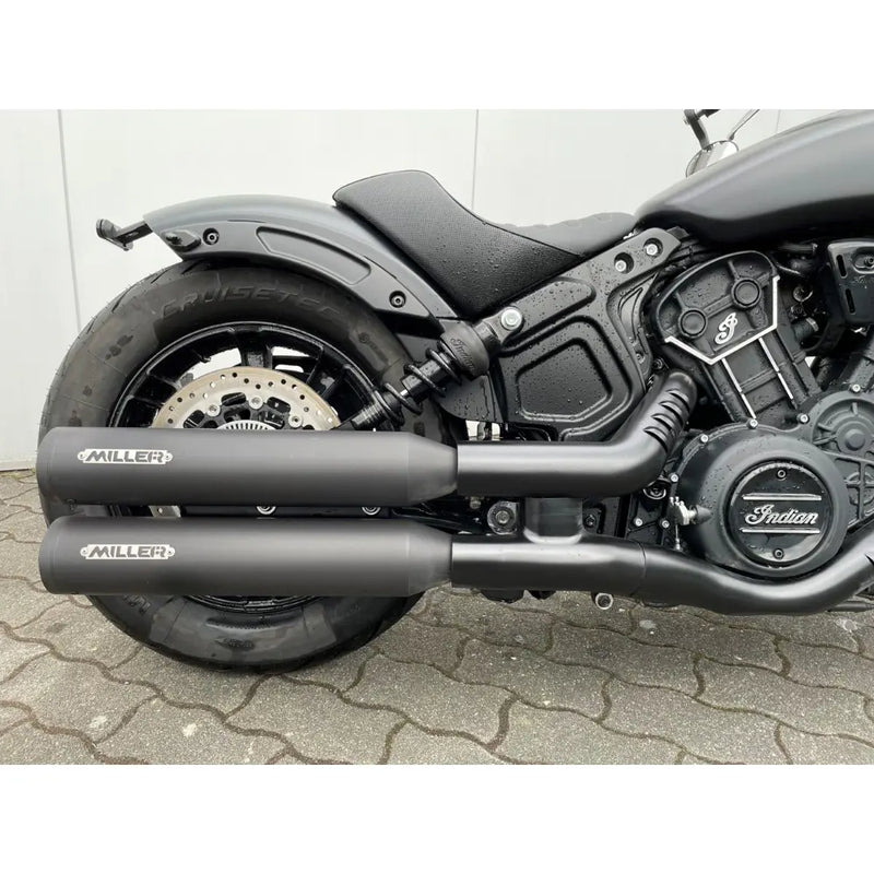 Miller Yuma Euro 3/4/5 Slip-On Schalldämpfer für Indian
