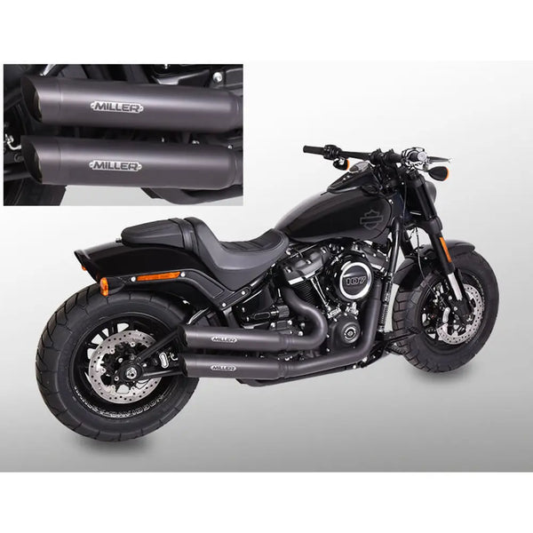 Miller Bronco Euro 4 Auspuffanlage für Harley
