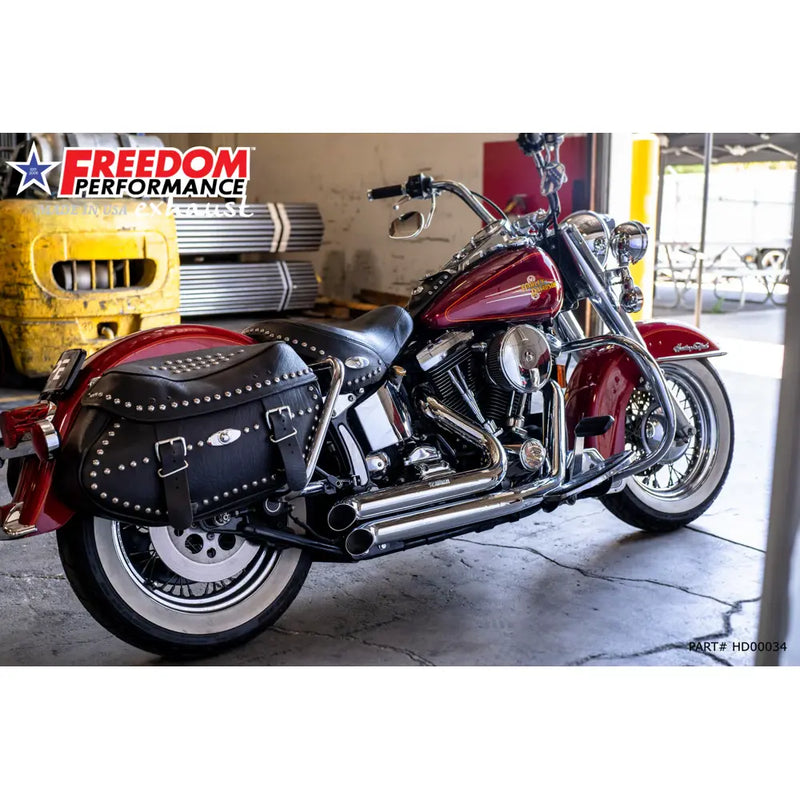 Freedom Performance Thorcat EC Approved Declaration Turn Outs Auspuff für Harley