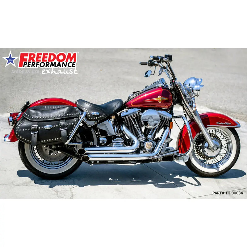 Freedom Performance Thorcat EC Approved Declaration Turn Outs Auspuff für Harley