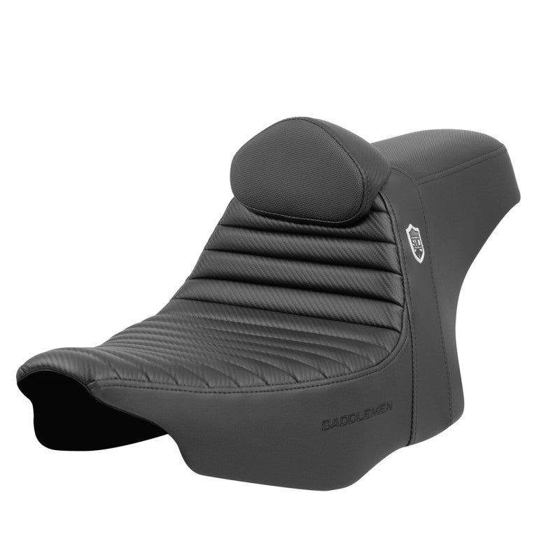 Saddlemen Pro SDC Performance Gripper Tuck-n-Roll Sitz für Harley
