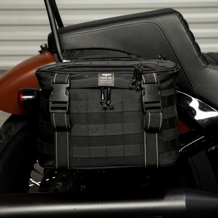 Biltwell EXFIL-18 Universal-Motorrad-Satteltaschen-Set zum Überwerfen