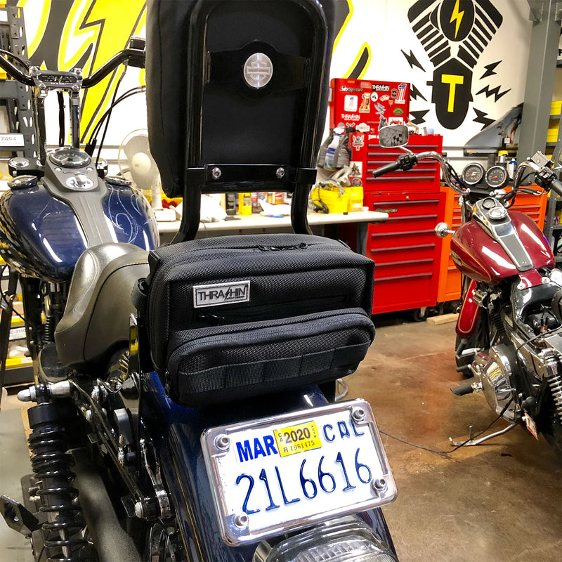 Thrashin Supply Motorrad-Lenker-Tasche Plus