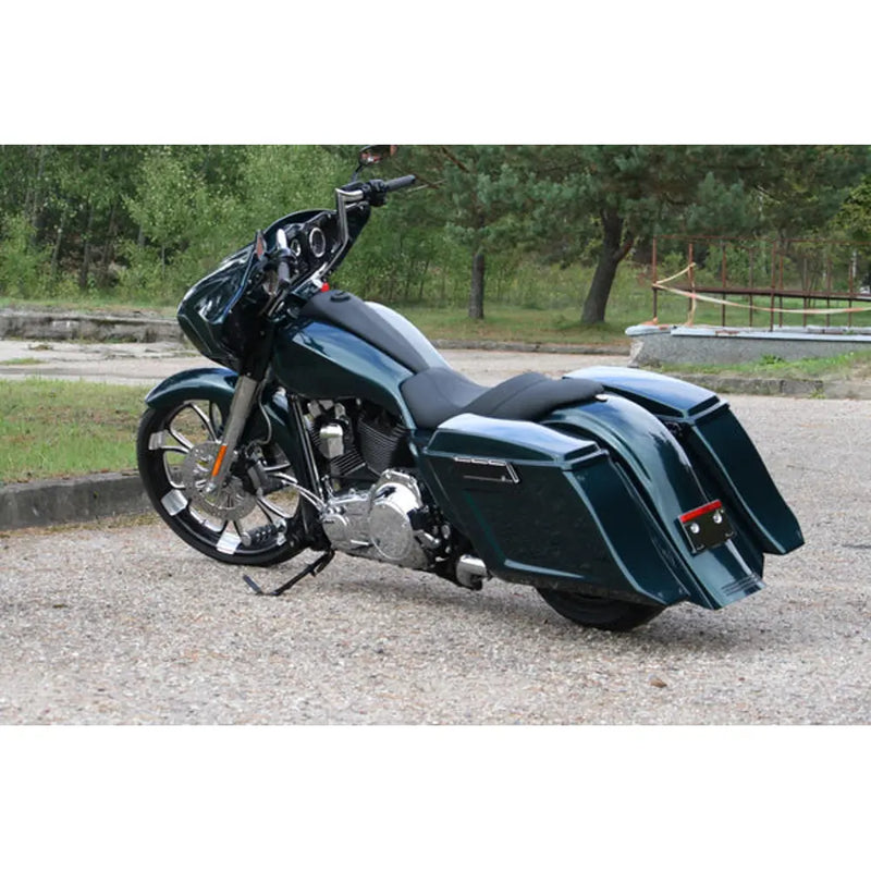 Tommy & Sons Flow Stretched Saddlebag Bodies für Harley