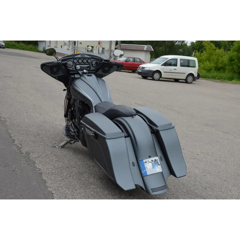 Tommy & Sons Flow Stretched Saddlebag Bodies für Harley