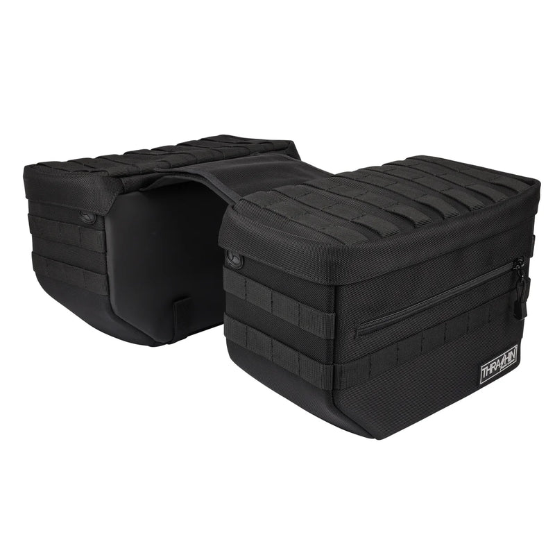 Thrashin Supply Escape 18L Überwurf-Motorrad-Satteltaschen-Set