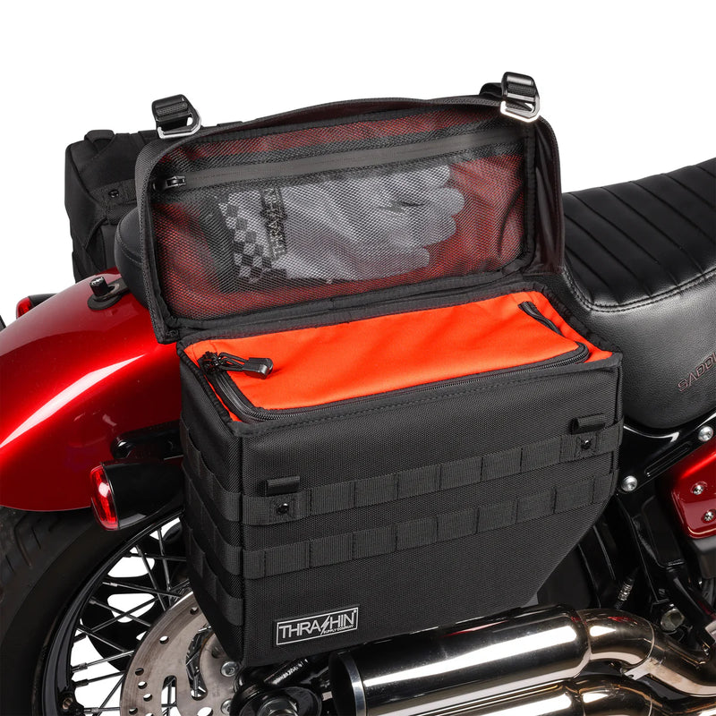 Thrashin Supply Expedition 21L Motorrad-Satteltaschen-Set zum Überwerfen