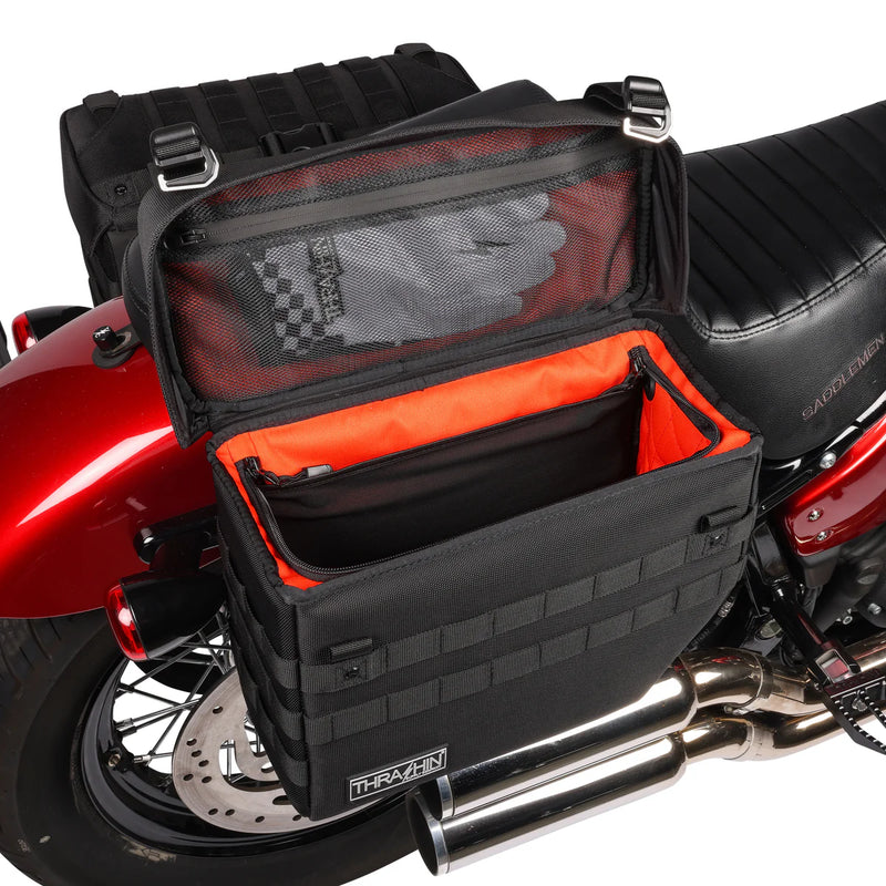 Thrashin Supply Expedition 21L Motorrad-Satteltaschen-Set zum Überwerfen