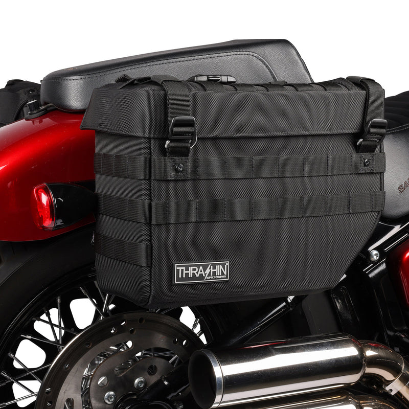 Thrashin Supply Expedition 21L Motorrad-Satteltaschen-Set zum Überwerfen