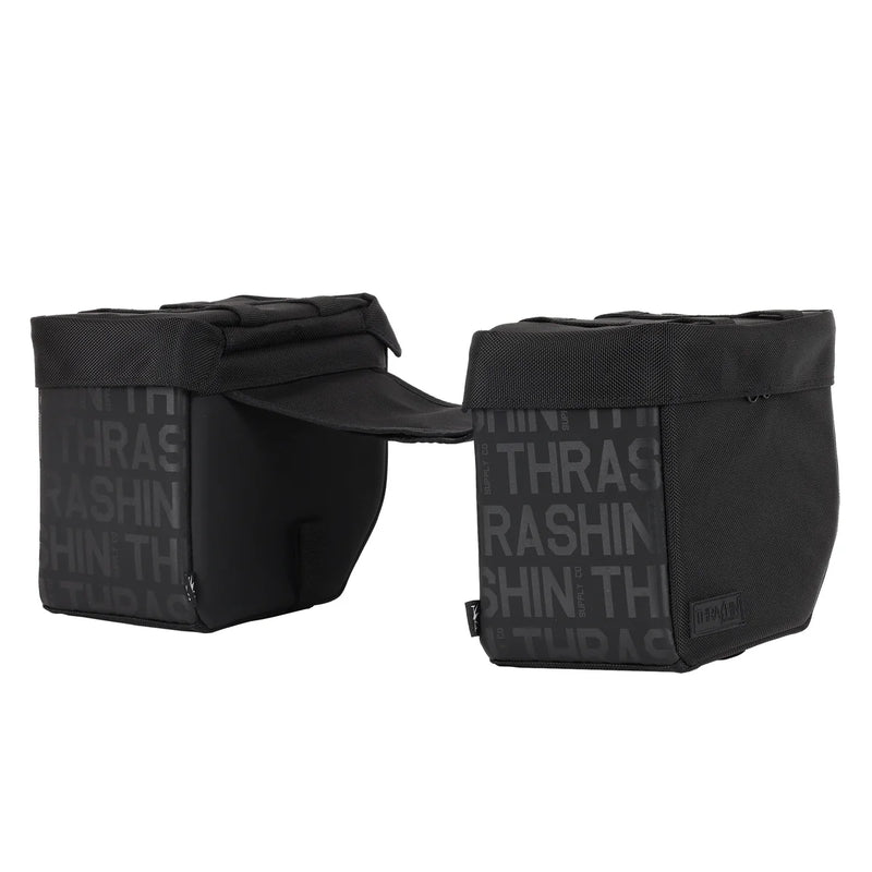 Thrashin Supply Mini Essential 8L Überwurf-Motorrad-Satteltaschen-Set