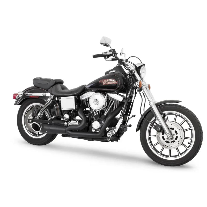 Freedom Performance Shorty Turn Out 2-into-1 Auspuff für Harley