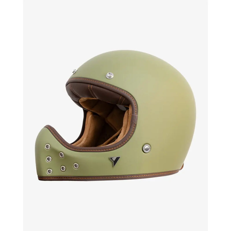 By City The Rock Retro Motocross Motorradhelm
