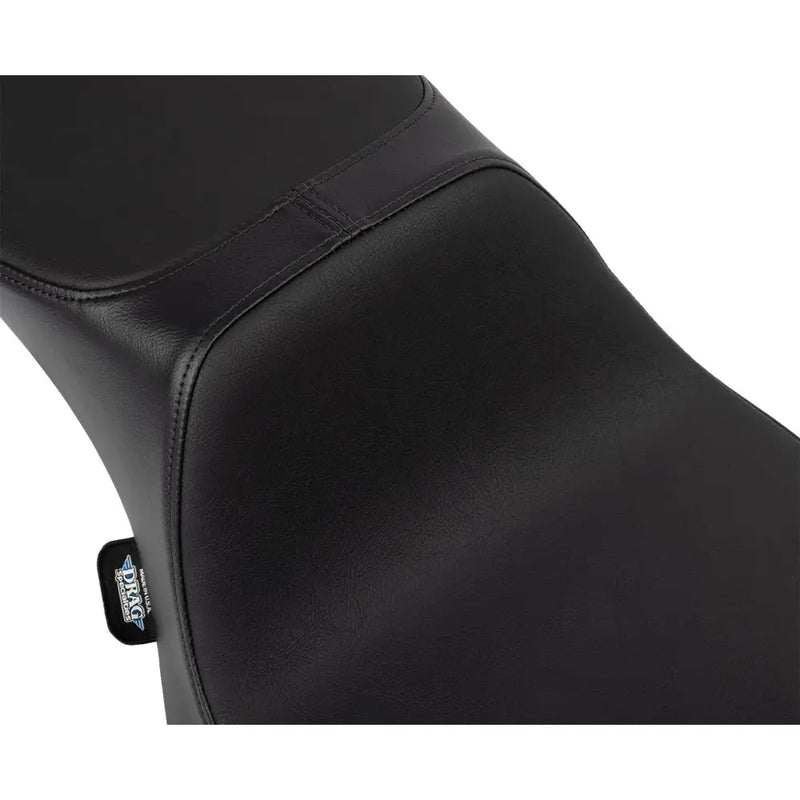 Drag Specialties Performance Predator 2-Up Extended Reach Sitzbank für Harley