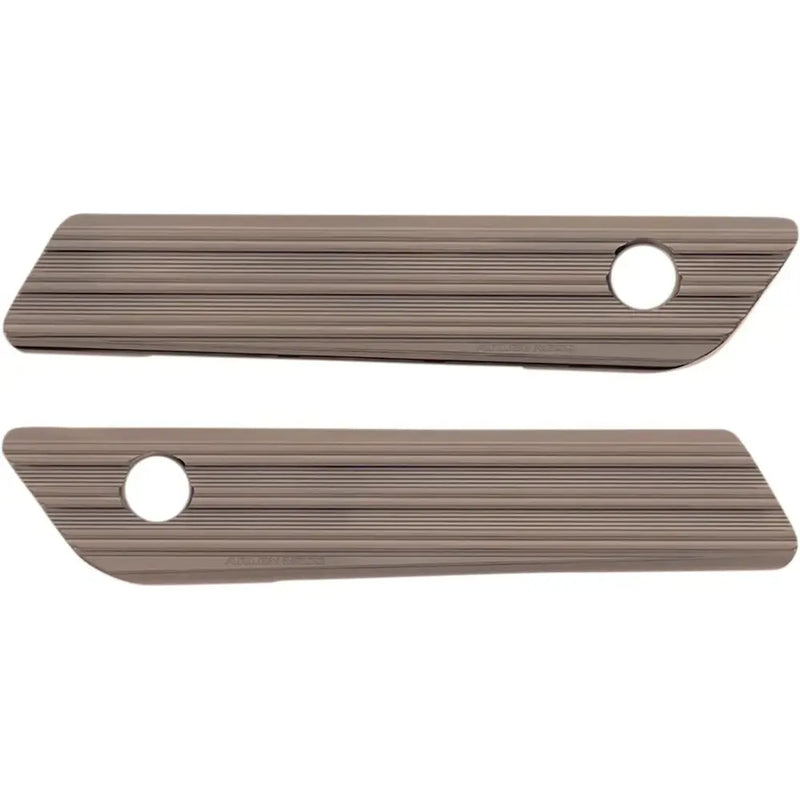 Arlen Ness 10 Gauge Satteltaschenverschlussabdeckungen für Harley