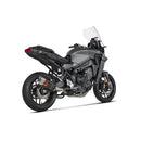 Akrapovic Racing Line Exhaust System for Yamaha 21-24 Tracer 9 / GT / GT+ (3-into-1 header with carbon muffler / titanium end cap) (Race only) (S-Y9R14-APC)  - Customhoj