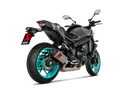 Akrapovic Racing Line Exhaust System for Yamaha 24-25 FZ-09 (3-into-1 header with titanium muffler / carbon end cap) (EC/ECE-approved) (S-Y9R15-HAPT/2)  - Customhoj