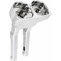 Arlen Ness Method 10 Road Glide Handlebar Risers for Harley Chrome / 10" (25.4cm) / 15-24 FLTRX / FLTRU / FLTRK