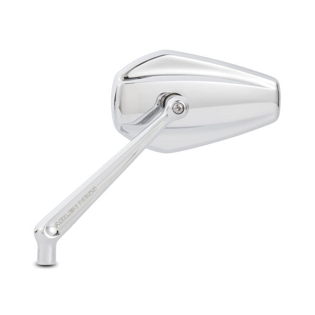 Arlen Ness Mini Stocker Motorcycle Mirror Chrome / Left