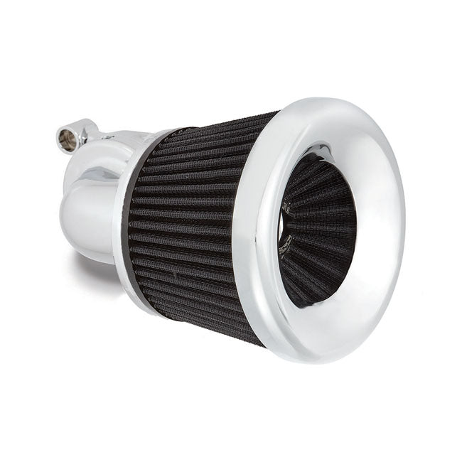 Arlen Ness Sportster Velocity 90° Air Cleaner for Harley 88-22 Sportster XL (excl. XR1200) / Chrome