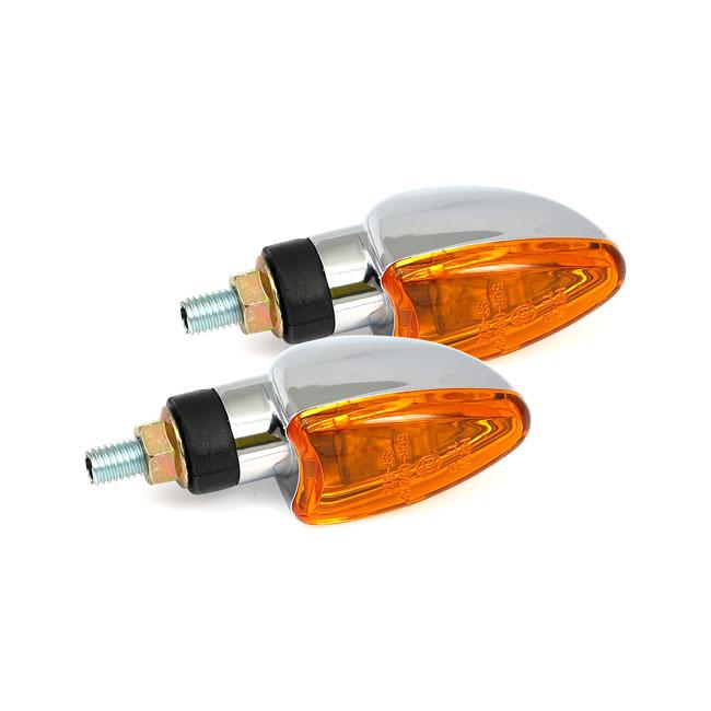 Arrow Mini Turn Signals Chrome