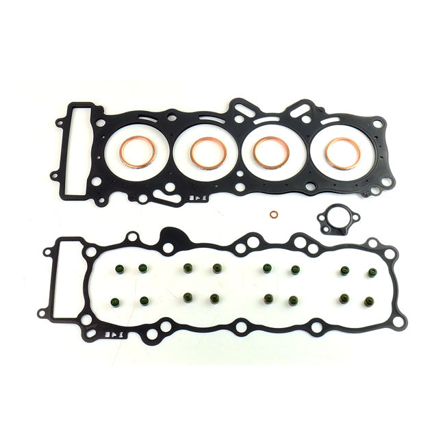 Athena Top End Gasket Kit for Yamaha YZF R1 1000 cc 09 - 14 (excl. valve cover gasket) - Customhoj