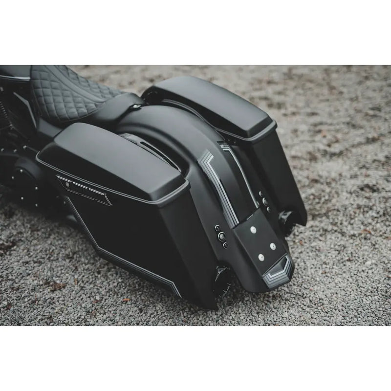 Killer Custom 5" verlängerte Satteltaschenkörper für Harley