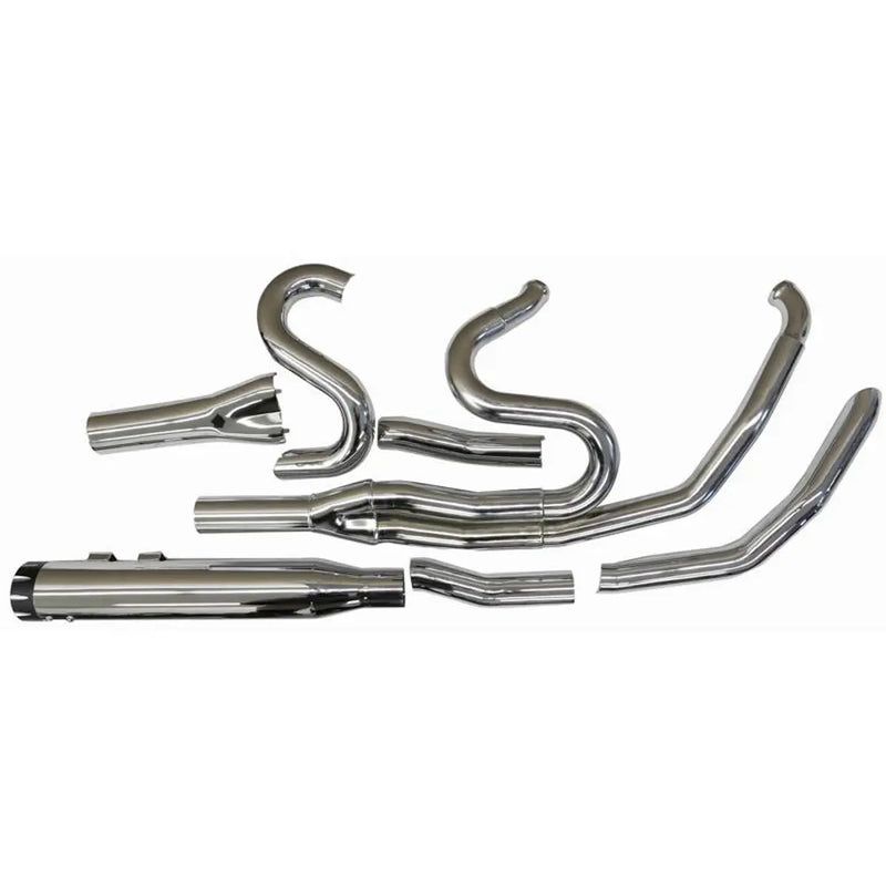 Bassani Road Rage II High Horsepower 2-into-1 Exhaust System for Harley  - Customhoj
