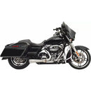 Bassani Road Rage Short 2-into-1 Exhaust System for Harley 17-24 Touring / Stainless  - Customhoj