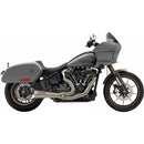Bassani The Ripper Short 2-into-1 Exhaust System for Harley 18-24 Softail Low Rider ST / Sport Glide / Stainless  - Customhoj