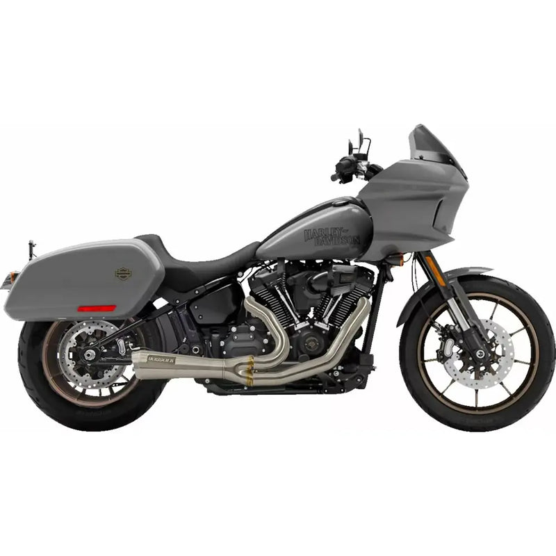 Bassani The Ripper Short 2-into-1 Exhaust System for Harley 18-24 Softail Low Rider ST / Sport Glide / Stainless  - Customhoj