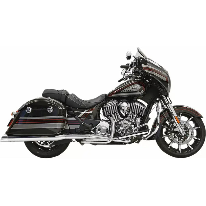 Bassani True Dual Performance Exhaust System for Indian 14-24 Chieftain / Roadmaster / Chrome  - Customhoj